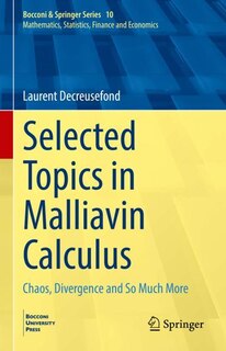 Front cover_Selected Topics in Malliavin Calculus
