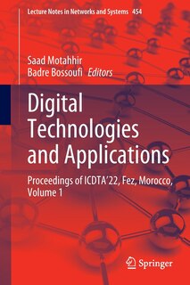 Couverture_Digital Technologies and Applications