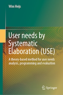 Front cover_User needs by Systematic Elaboration (USE)