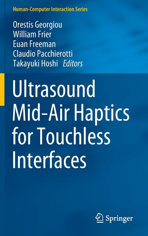 Front cover_Ultrasound Mid-Air Haptics for Touchless Interfaces