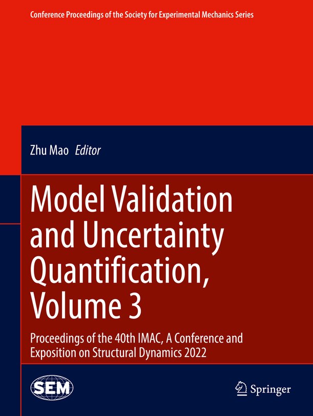 Front cover_Model Validation and Uncertainty Quantification, Volume 3
