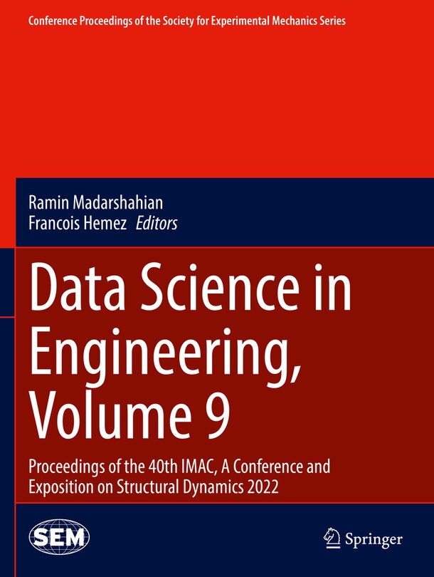 Front cover_Data Science in Engineering, Volume 9