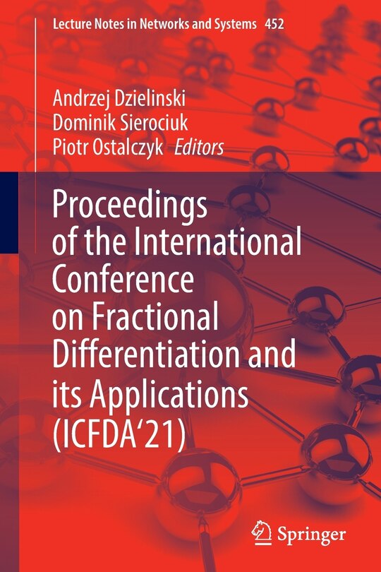 Front cover_Proceedings of the International Conference on Fractional Differentiation and its Applications (ICFDA'21