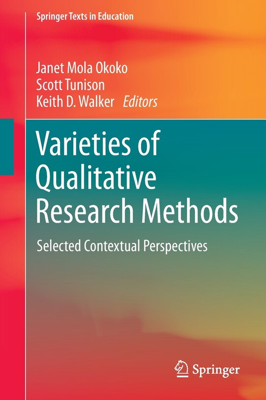 Front cover_Varieties of Qualitative Research Methods
