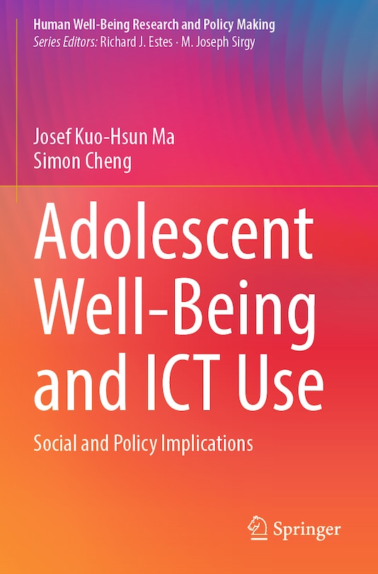Front cover_Adolescent Well-Being and ICT Use