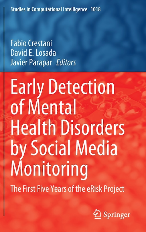 Front cover_Early Detection of Mental Health Disorders by Social Media Monitoring