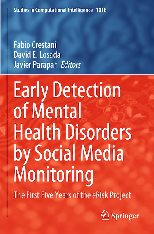 Front cover_Early Detection of Mental Health Disorders by Social Media Monitoring