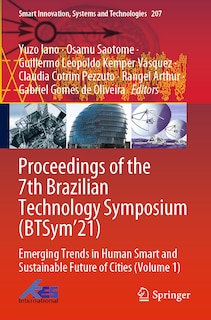 Front cover_Proceedings of the 7th Brazilian Technology Symposium (BTSym'21