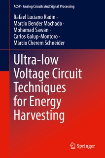 Front cover_Ultra-low Voltage Circuit Techniques for Energy Harvesting