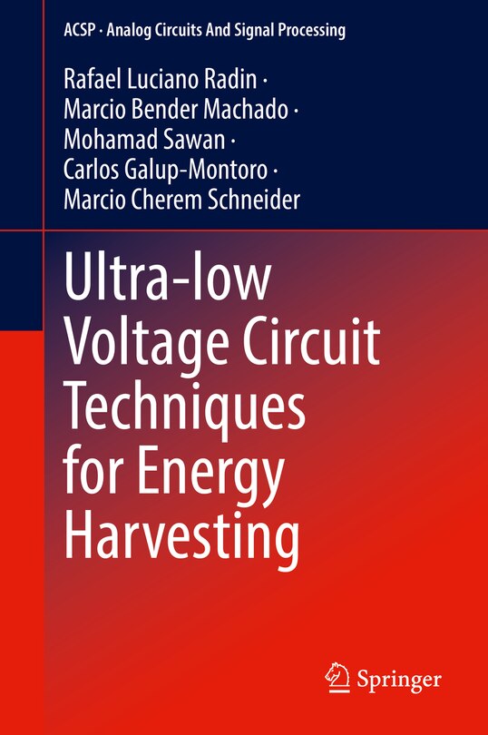 Front cover_Ultra-low Voltage Circuit Techniques for Energy Harvesting