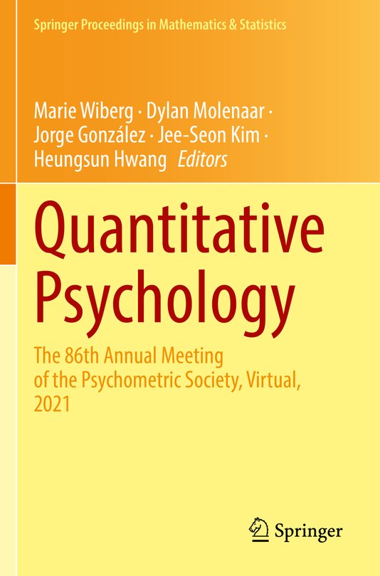 Front cover_Quantitative Psychology