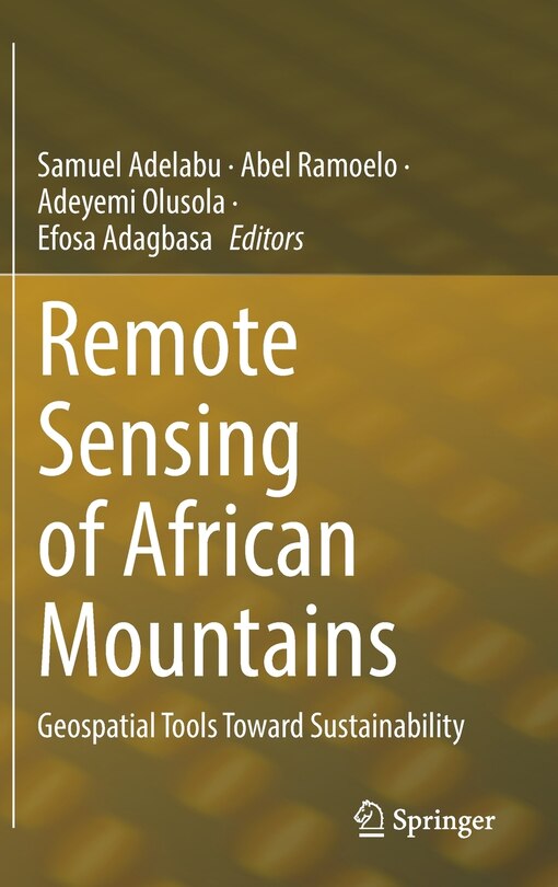Front cover_Remote Sensing of African Mountains