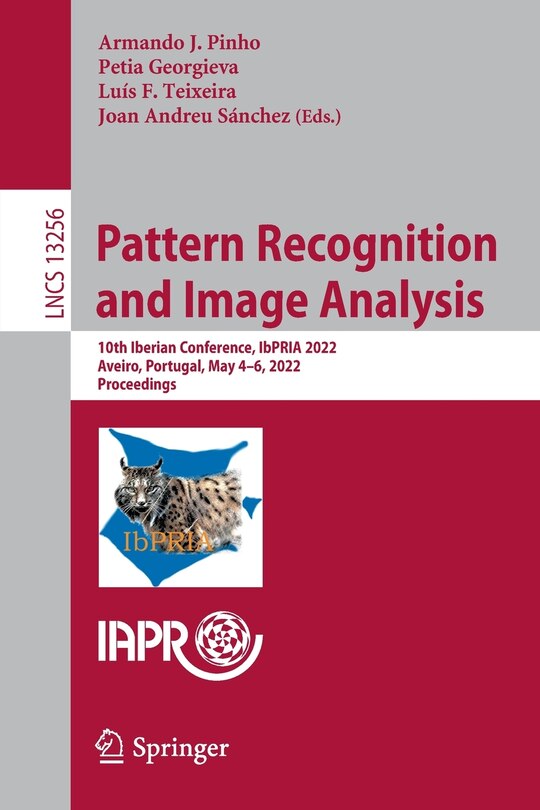 Couverture_Pattern Recognition and Image Analysis