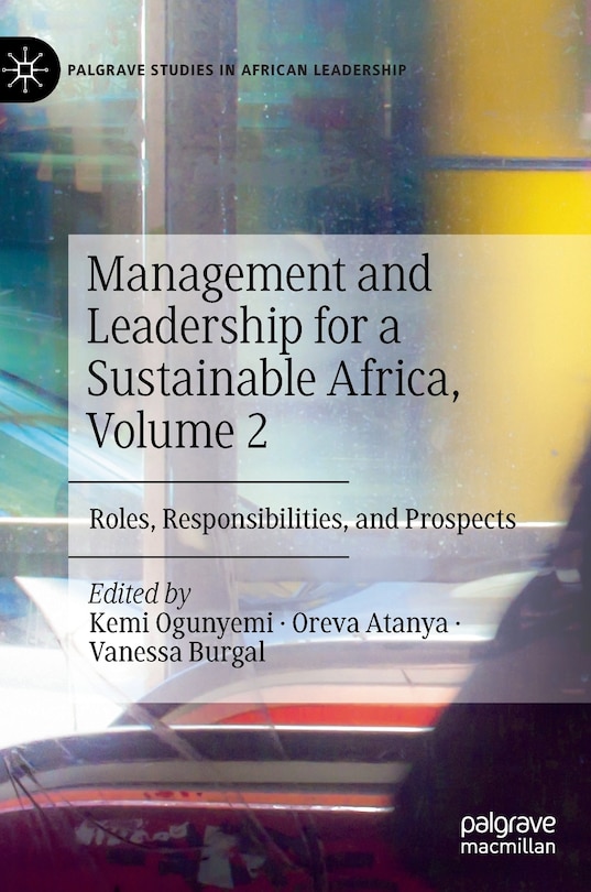 Front cover_Management and Leadership for a Sustainable Africa, Volume 2