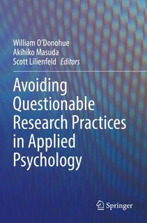 Front cover_Avoiding Questionable Research Practices in Applied Psychology