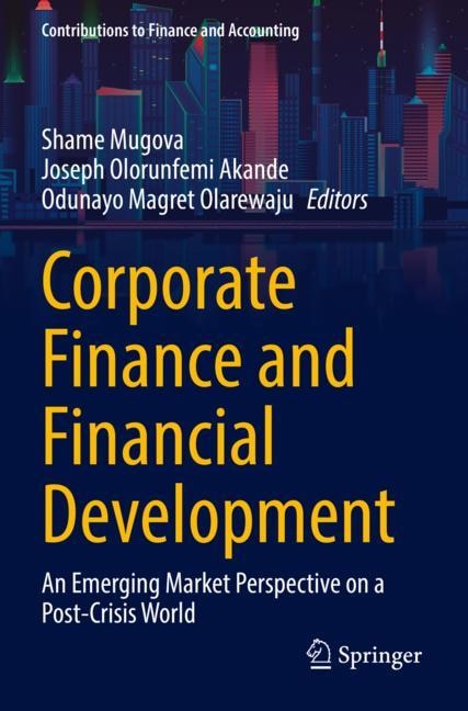 Front cover_Corporate Finance and Financial Development