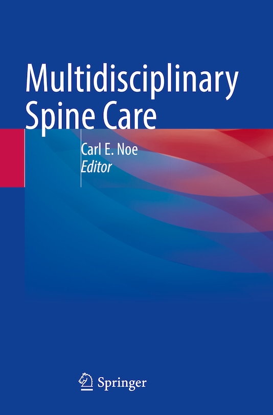 Front cover_Multidisciplinary Spine Care