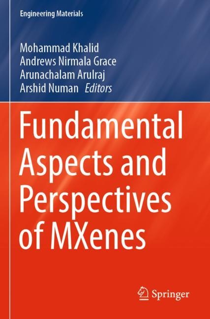 Couverture_Fundamental Aspects and Perspectives of MXenes