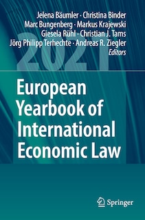 Front cover_European Yearbook of International Economic Law 2021