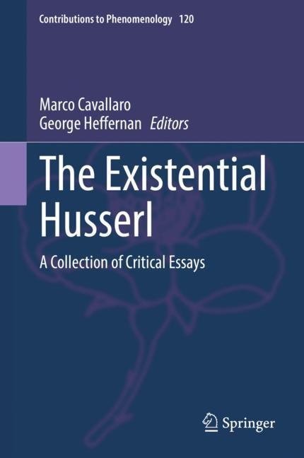 Front cover_The Existential Husserl