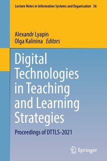 Front cover_Digital Technologies in Teaching and Learning Strategies