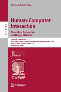 Front cover_Human-Computer Interaction. Theoretical Approaches and Design Methods