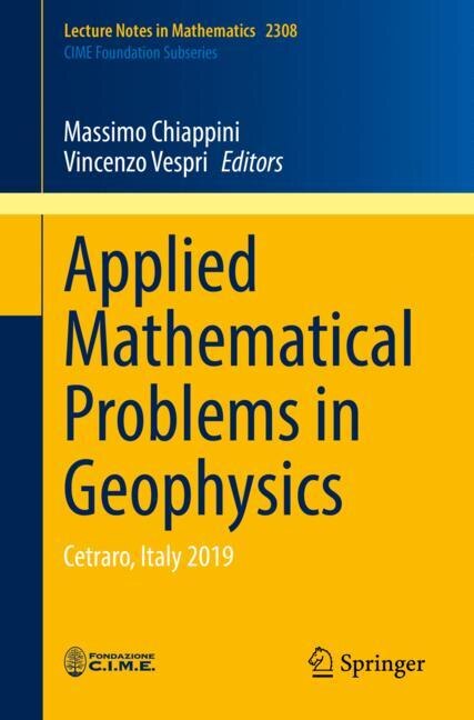 Couverture_Applied Mathematical Problems in Geophysics