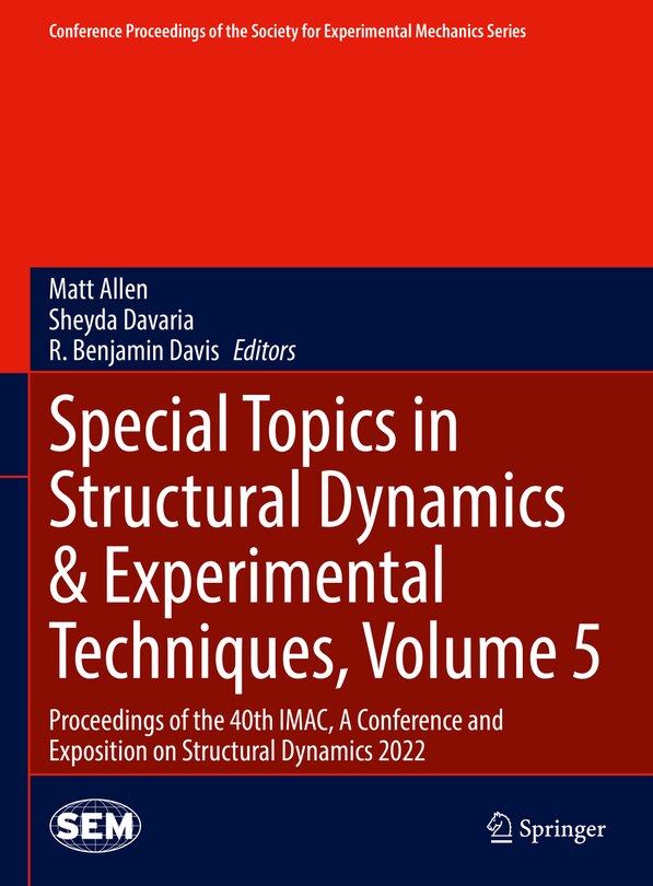 Front cover_Special Topics in Structural Dynamics