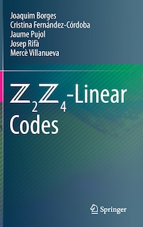 Front cover_Z2Z4-Linear Codes