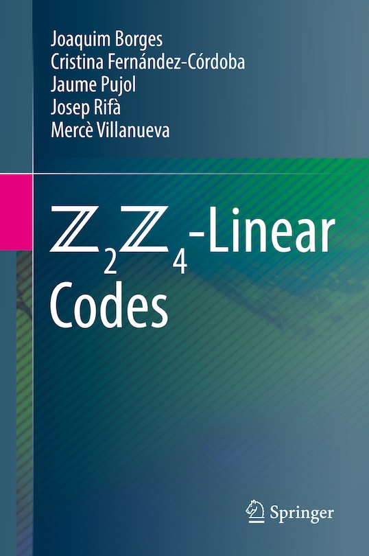 Front cover_Z2Z4-Linear Codes
