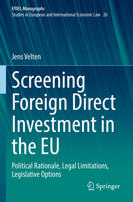 Front cover_Screening Foreign Direct Investment in the EU