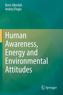Front cover_Human Awareness, Energy and Environmental Attitudes
