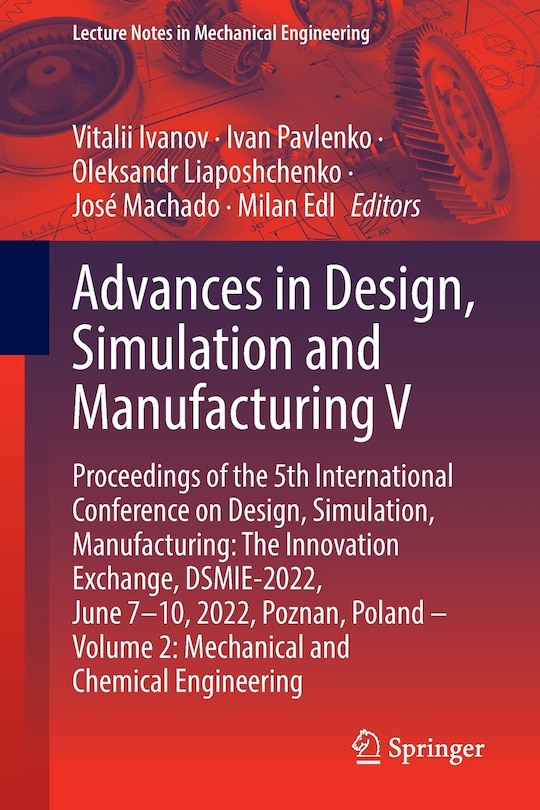 Front cover_Advances in Design, Simulation and Manufacturing V