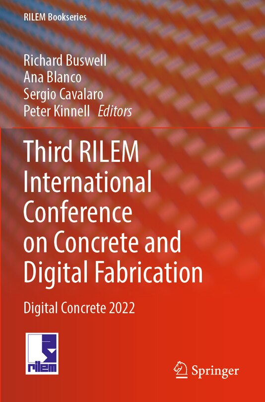 Front cover_Third RILEM International Conference on Concrete and Digital Fabrication