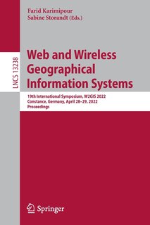 Front cover_Web and Wireless Geographical Information Systems