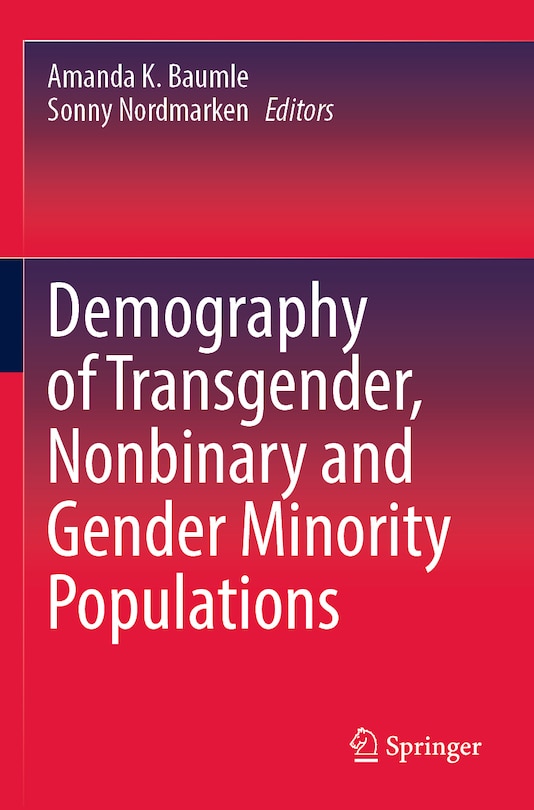 Front cover_Demography of Transgender, Nonbinary and Gender Minority Populations