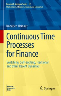 Couverture_Continuous Time Processes for Finance