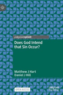 Front cover_Does God Intend that Sin Occur?