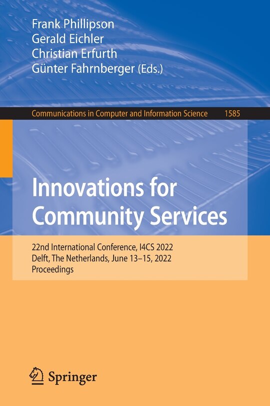 Couverture_Innovations for Community Services