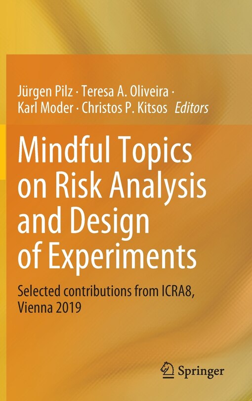 Front cover_Mindful Topics on Risk Analysis and Design of Experiments