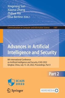 Front cover_Advances in Artificial Intelligence and Security