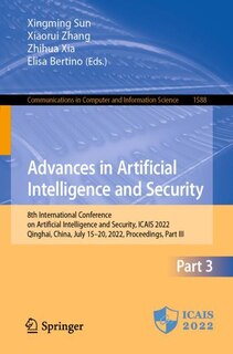 Couverture_Advances in Artificial Intelligence and Security