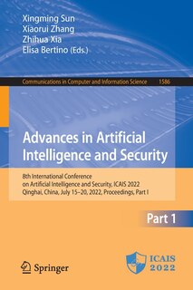 Front cover_Advances in Artificial Intelligence and Security