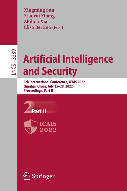 Front cover_Artificial Intelligence and Security