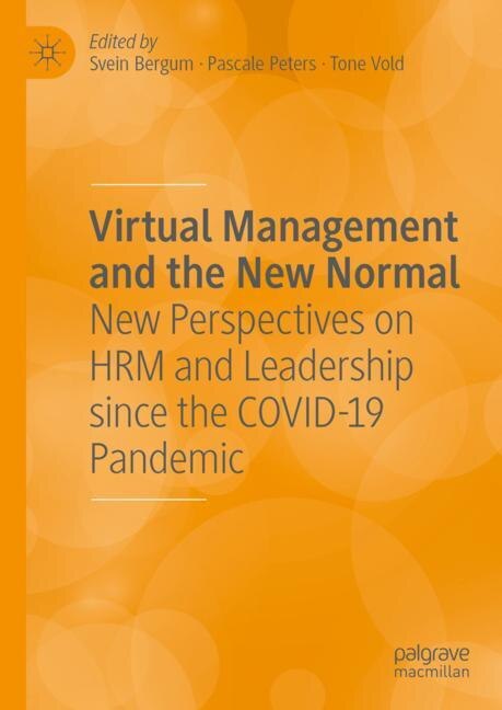 Couverture_Virtual Management and the New Normal