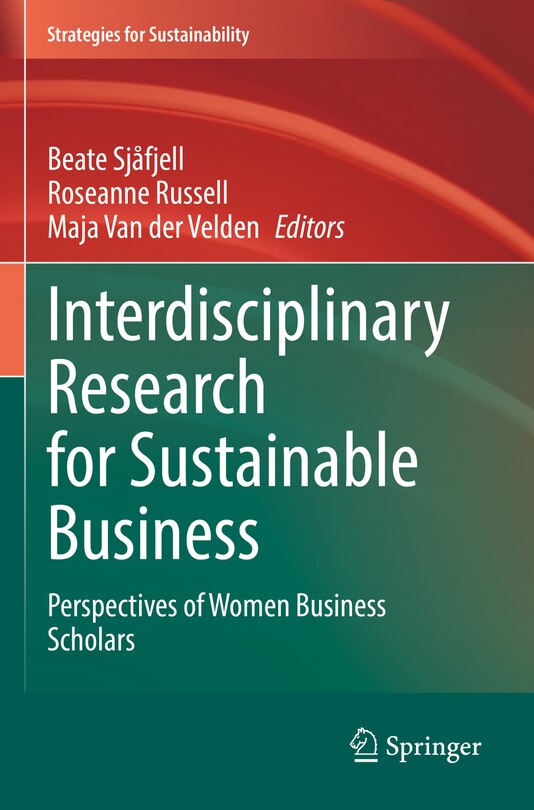 Front cover_Interdisciplinary Research for Sustainable Business