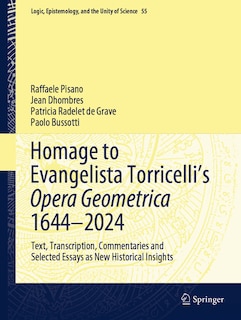 Couverture_Homage to Evangelista Torricelli's Opera Geometrica 1644-2024