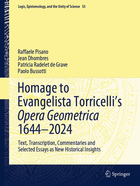 Couverture_Homage to Evangelista Torricelli's Opera Geometrica 1644-2024