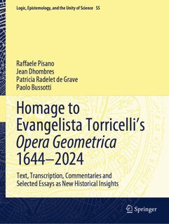 Front cover_Homage to Evangelista Torricelli's Opera Geometrica 1644-2024