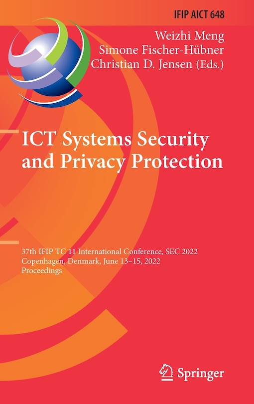 Front cover_ICT Systems Security and Privacy Protection